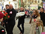 Uroczystości Święta Niepodległości pod Pomnikiem Poległym za Ojczyznę w Ząbkowicach Śląskich 