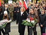 Uroczystości Święta Niepodległości pod Pomnikiem Poległym za Ojczyznę w Ząbkowicach Śląskich 