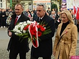 Uroczystości Święta Niepodległości pod Pomnikiem Poległym za Ojczyznę w Ząbkowicach Śląskich 