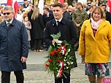 Uroczystości Święta Niepodległości pod Pomnikiem Poległym za Ojczyznę w Ząbkowicach Śląskich 