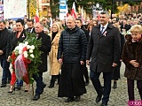 Uroczystości Święta Niepodległości pod Pomnikiem Poległym za Ojczyznę w Ząbkowicach Śląskich 