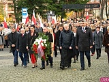 Uroczystości Święta Niepodległości pod Pomnikiem Poległym za Ojczyznę w Ząbkowicach Śląskich 