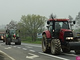 Rolnicy z powiatu ząbkowickiego wyjechali na ósemkę protestować