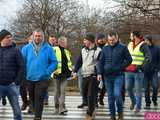  Protest rolników w Ząbkowicach Śląskich. Na ósemkę wyjechało prawie 200 traktorów 