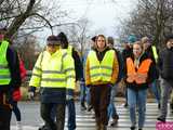  Protest rolników w Ząbkowicach Śląskich. Na ósemkę wyjechało prawie 200 traktorów 