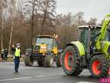  Protest rolników w Ząbkowicach Śląskich. Na ósemkę wyjechało prawie 200 traktorów 