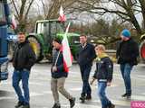  Protest rolników w Ząbkowicach Śląskich. Na ósemkę wyjechało prawie 200 traktorów 