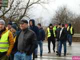  Protest rolników w Ząbkowicach Śląskich. Na ósemkę wyjechało prawie 200 traktorów 