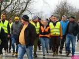  Protest rolników w Ząbkowicach Śląskich. Na ósemkę wyjechało prawie 200 traktorów 