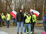  Protest rolników w Ząbkowicach Śląskich. Na ósemkę wyjechało prawie 200 traktorów 