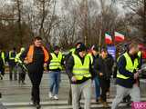  Protest rolników w Ząbkowicach Śląskich. Na ósemkę wyjechało prawie 200 traktorów 