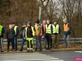  Protest rolników w Ząbkowicach Śląskich. Na ósemkę wyjechało prawie 200 traktorów 