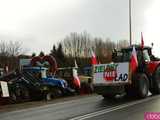  Protest rolników w Ząbkowicach Śląskich. Na ósemkę wyjechało prawie 200 traktorów 