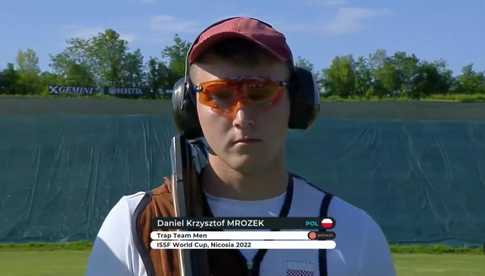 Daniel Mrozek szóstym zawodnikiem Europy w konkurencji Trap Juniorów