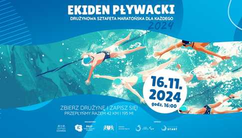 16. 11, Ekiden Pływacki 2024 Drużynowa Sztafeta Maratońska 