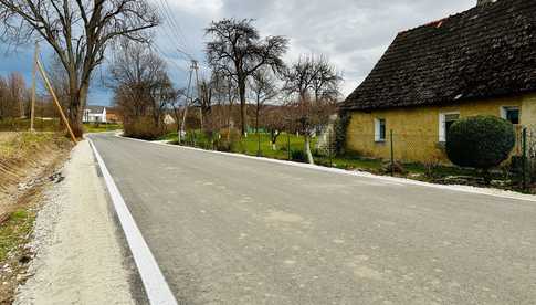 [FOTO] Witostowice z nową drogą – zakończono pierwszy etap przebudowy