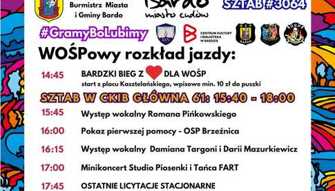 26.01, 33. Finał WOŚP w Bardzie