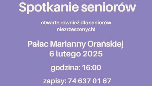 Spotkanie seniorów 