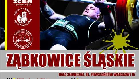 4.05, Ząbkowice Śląskie: XXI Otwarte Mistrzostwa w wyciskaniu sztangi leżąc RAW