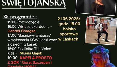 21.06, Laski: Noc Świętojańska