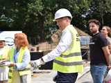 [WIDEO, FOTO] Symboliczny początek budowy bloku przy ul. Różanej w Ziębicach
